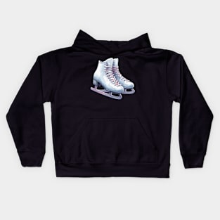 Ice Skating Kids Hoodie